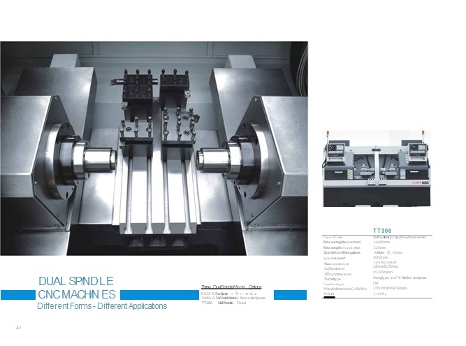 Dual Spindle Machine DUAL SPINDLE MACHINE
