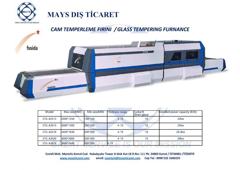 GLASS TEMPERING FURNANCE 